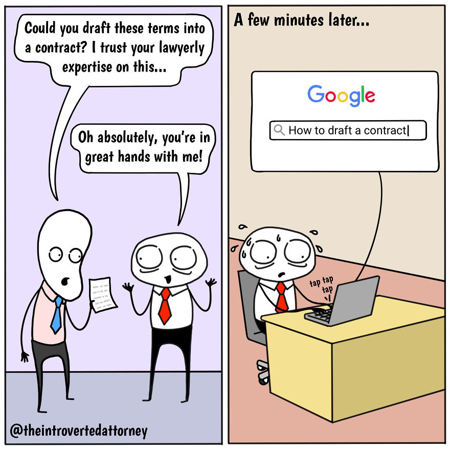Funny-Comics-Curmudgeonly-Lawyer-The-Introverted-Attorney