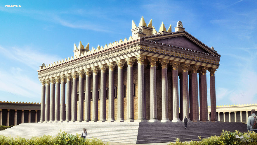 Architect Digitally Reconstructs 6 World Heritage Sites To How They Looked Originally Architect Digitally Reconstructs 6 World Heritage Sites To How They Looked Originally