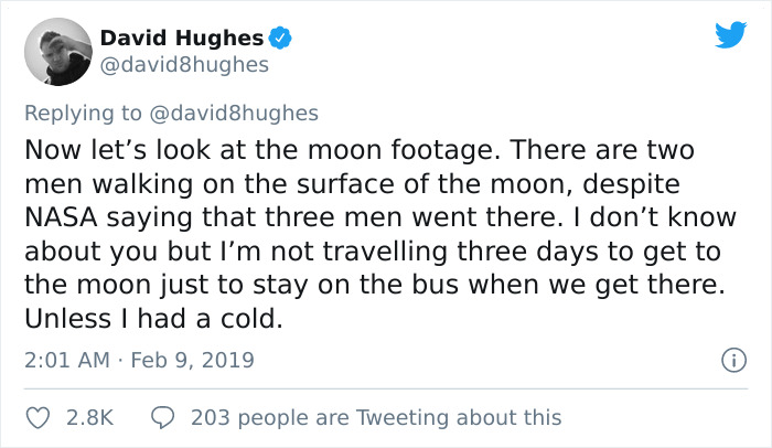 Guy Explains Why The Moon Landings Are A Hoax, And His Thread Is Better Than Any Conspiracy Theory
