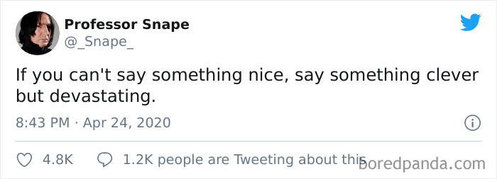 Funny-Professor-Snape-Tweets