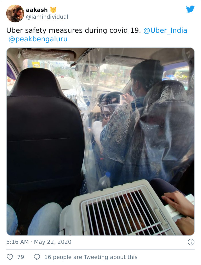 People Share How Taxis And Uber 'Upgraded' Themselves For The Pandemic And It's Genius (17 Pics) People Share How Taxis And Uber 'Upgraded' Themselves For The Pandemic And It's Genius (17 Pics)