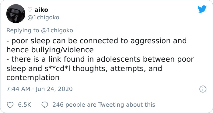 Viral Thread Explains Why You Should Always Get Enough Sleep, And The Frightening Effects Of Not Doing So Viral Thread Explains Why You Should Always Get Enough Sleep, And The Frightening Effects Of Not Doing So