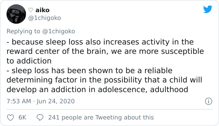Viral Thread Explains Why You Should Always Get Enough Sleep, And The Frightening Effects Of Not Doing So Viral Thread Explains Why You Should Always Get Enough Sleep, And The Frightening Effects Of Not Doing So