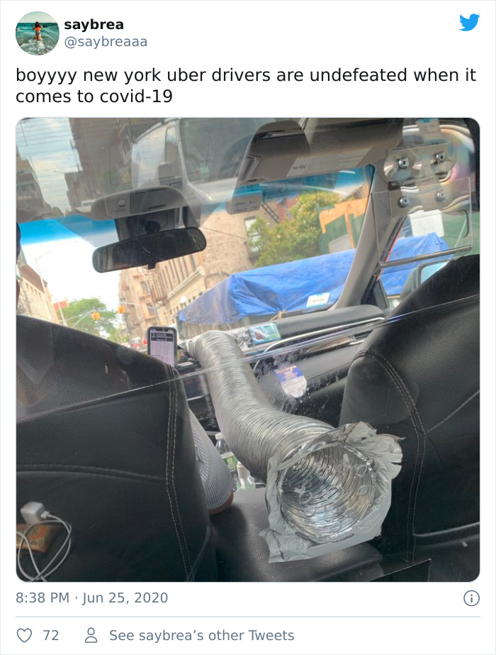 People Share How Taxis And Uber 'Upgraded' Themselves For The Pandemic And It's Genius (17 Pics)