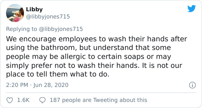 Someone Comes Up With A 'Freedom Cafe' Analogy To Explain How Not Wearing Masks Is Dangerous And Stupid, People Love It