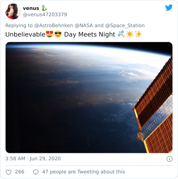 NASA Astronaut Goes Viral After Sharing Awe-Inspiring Pics Of The Boundary Between Night And Day On Earth NASA Astronaut Goes Viral After Sharing Awe-Inspiring Pics Of The Boundary Between Night And Day On Earth