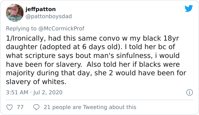 Professor Asked His Students What Would They Have Done In Slavery Times If They Were A White Southerner, Students Delivered Professor Asked His Students What Would They Have Done In Slavery Times If They Were A White Southerner, Students Delivered