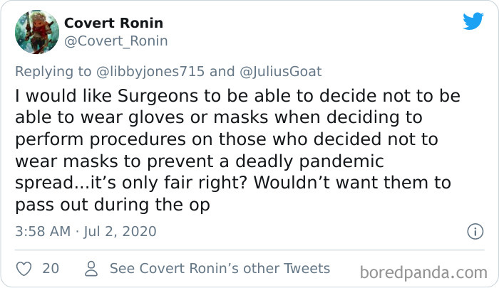 Someone Comes Up With A 'Freedom Cafe' Analogy To Explain How Not Wearing Masks Is Dangerous And Stupid, People Love It Someone Comes Up With A 'Freedom Cafe' Analogy To Explain How Not Wearing Masks Is Dangerous And Stupid, People Love It