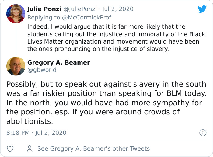 Professor Asked His Students What Would They Have Done In Slavery Times If They Were A White Southerner, Students Delivered Professor Asked His Students What Would They Have Done In Slavery Times If They Were A White Southerner, Students Delivered