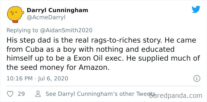 Viral Thread Busts The Myth About Famous Billionaires Starting Out "Poor" Viral Thread Busts The Myth About Famous Billionaires Starting Out "Poor"