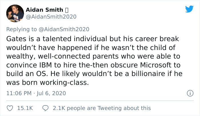 Viral Thread Busts The Myth About Famous Billionaires Starting Out "Poor" Viral Thread Busts The Myth About Famous Billionaires Starting Out "Poor"