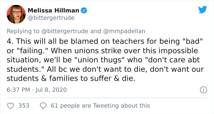 Teacher Posts What Will Happen When Schools Reopen In An Alarming Twitter Thread Teacher Posts What Will Happen When Schools Reopen In An Alarming Twitter Thread