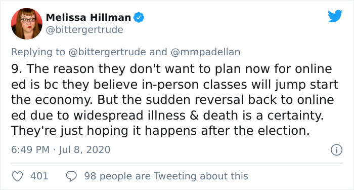 Teacher Posts What Will Happen When Schools Reopen In An Alarming Twitter Thread Teacher Posts What Will Happen When Schools Reopen In An Alarming Twitter Thread