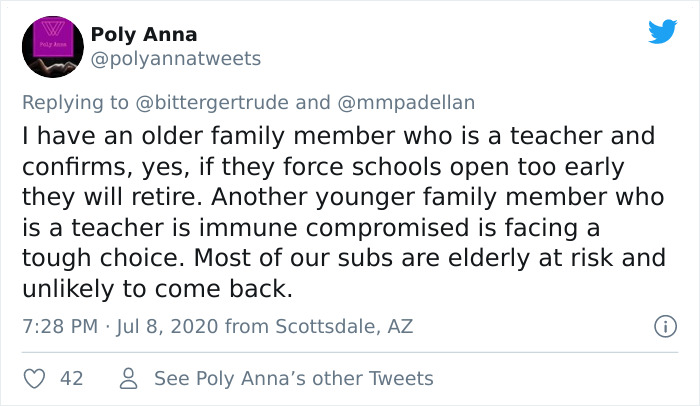 Teacher Posts What Will Happen When Schools Reopen In An Alarming Twitter Thread Teacher Posts What Will Happen When Schools Reopen In An Alarming Twitter Thread