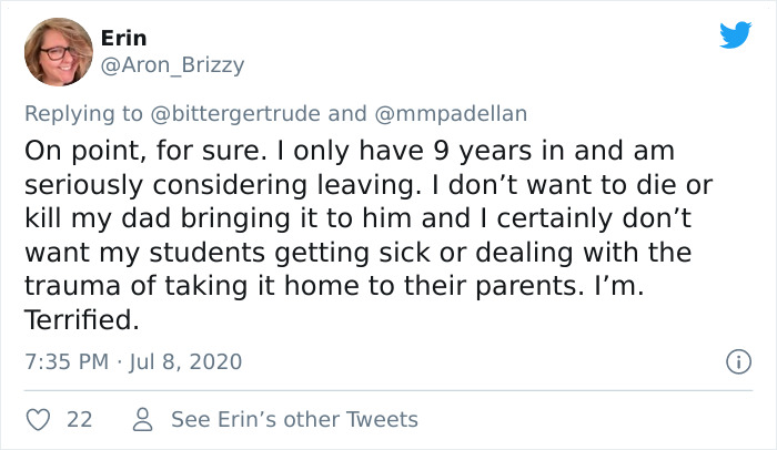 Teacher Posts What Will Happen When Schools Reopen In An Alarming Twitter Thread Teacher Posts What Will Happen When Schools Reopen In An Alarming Twitter Thread