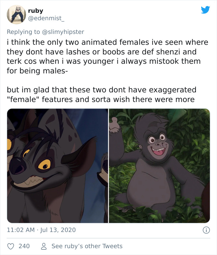 People Are Pointing Out How Animators Exaggerate Female Animal Characters And Give 14 Examples People Are Pointing Out How Animators Exaggerate Female Animal Characters And Give 14 Examples