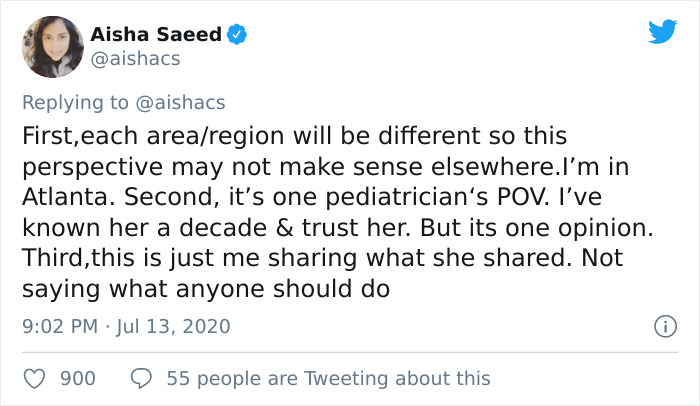 Mom Asks Pediatrician About The Idea Of Kids Going To School Again, Receives A Reality Check Mom Asks Pediatrician About The Idea Of Kids Going To School Again, Receives A Reality Check