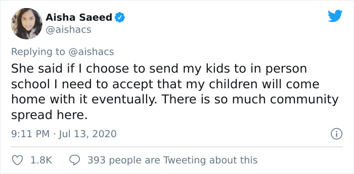 Mom Asks Pediatrician About The Idea Of Kids Going To School Again, Receives A Reality Check Mom Asks Pediatrician About The Idea Of Kids Going To School Again, Receives A Reality Check