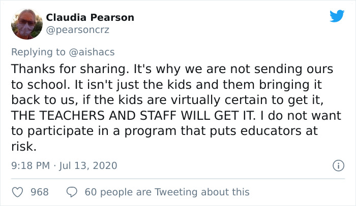 Mom Asks Pediatrician About The Idea Of Kids Going To School Again, Receives A Reality Check Mom Asks Pediatrician About The Idea Of Kids Going To School Again, Receives A Reality Check