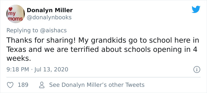 Mom Asks Pediatrician About The Idea Of Kids Going To School Again, Receives A Reality Check Mom Asks Pediatrician About The Idea Of Kids Going To School Again, Receives A Reality Check