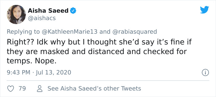 Mom Asks Pediatrician About The Idea Of Kids Going To School Again, Receives A Reality Check Mom Asks Pediatrician About The Idea Of Kids Going To School Again, Receives A Reality Check