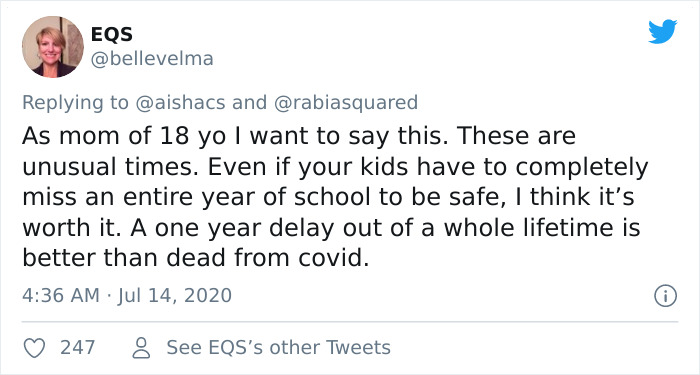 Mom Asks Pediatrician About The Idea Of Kids Going To School Again, Receives A Reality Check Mom Asks Pediatrician About The Idea Of Kids Going To School Again, Receives A Reality Check