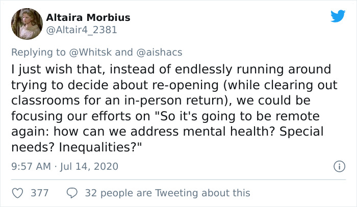 Mom Asks Pediatrician About The Idea Of Kids Going To School Again, Receives A Reality Check Mom Asks Pediatrician About The Idea Of Kids Going To School Again, Receives A Reality Check