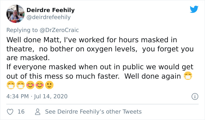 Doctor Puts On 6 Masks And Hooks Himself To An Oxygen Meter To Prove Anti-Maskers Are Talking Nonsense Doctor Puts On 6 Masks And Hooks Himself To An Oxygen Meter To Prove Anti-Maskers Are Talking Nonsense