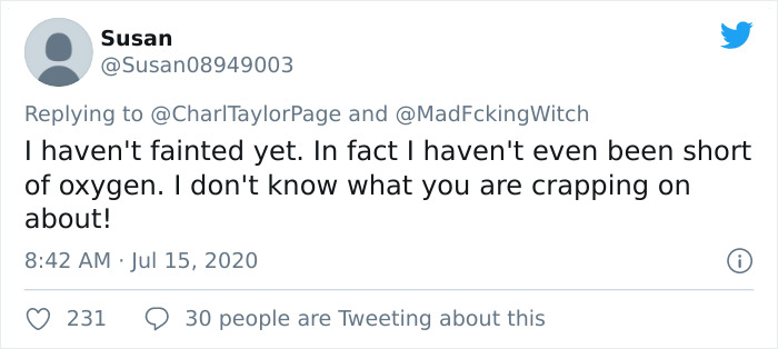 Woman Starts A Hilarious Twitter Thread, Sarcastically Roasts Anti-Maskers