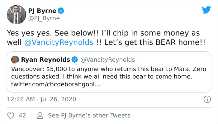 Someone Stole This Woman&rsquo;s Teddy Bear That Had Her Late Mother&rsquo;s Voice Recording On It, Ryan Reynolds And Other People Online Step In To Help Find It (Updated)