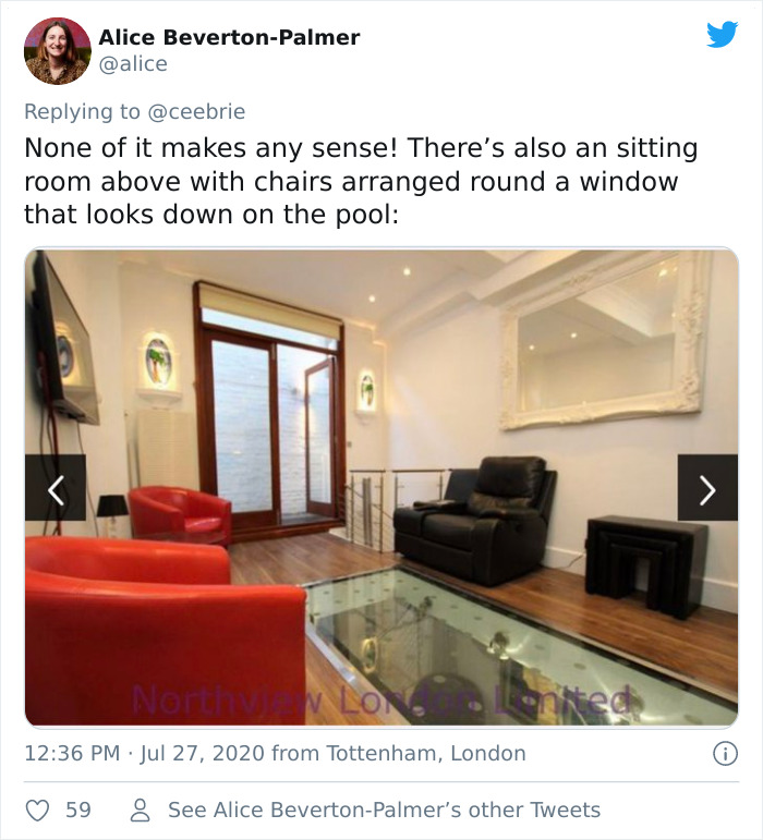 People Think That This 2-Bedroom, $1.5M Apartment In London With An Indoor Pool Is An Architectural Disaster People Think That This 2-Bedroom, $1.5M Apartment In London With An Indoor Pool Is An Architectural Disaster
