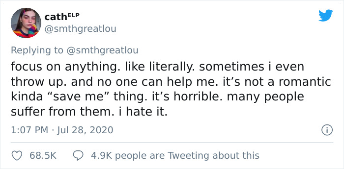 After Someone Says That The Way Panic Attacks Are Portrayed In Movies Is Nonsense, People Start Sharing What They Actually Look Like