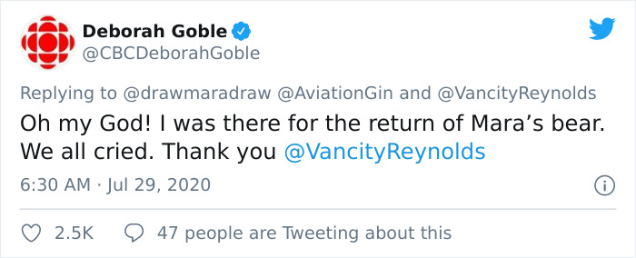 Priceless Stolen Teddy With This Woman’s Late Mother’s Voice Recording Is Returned After Ryan Reynolds' Ransom Offer Priceless Stolen Teddy With This Woman’s Late Mother’s Voice Recording Is Returned After Ryan Reynolds' Ransom Offer