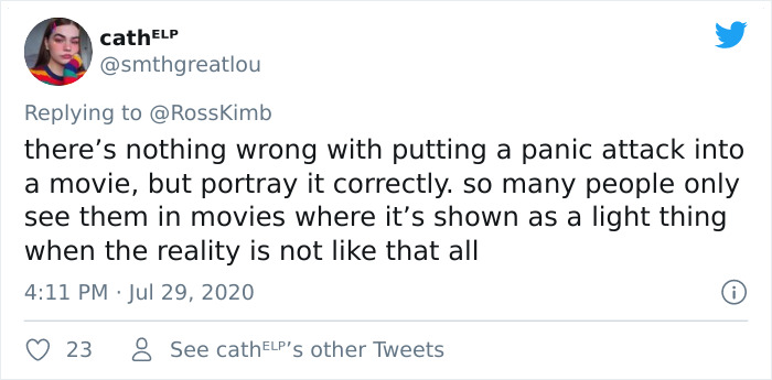 After Someone Says That The Way Panic Attacks Are Portrayed In Movies Is Nonsense, People Start Sharing What They Actually Look Like After Someone Says That The Way Panic Attacks Are Portrayed In Movies Is Nonsense, People Start Sharing What They Actually Look Like