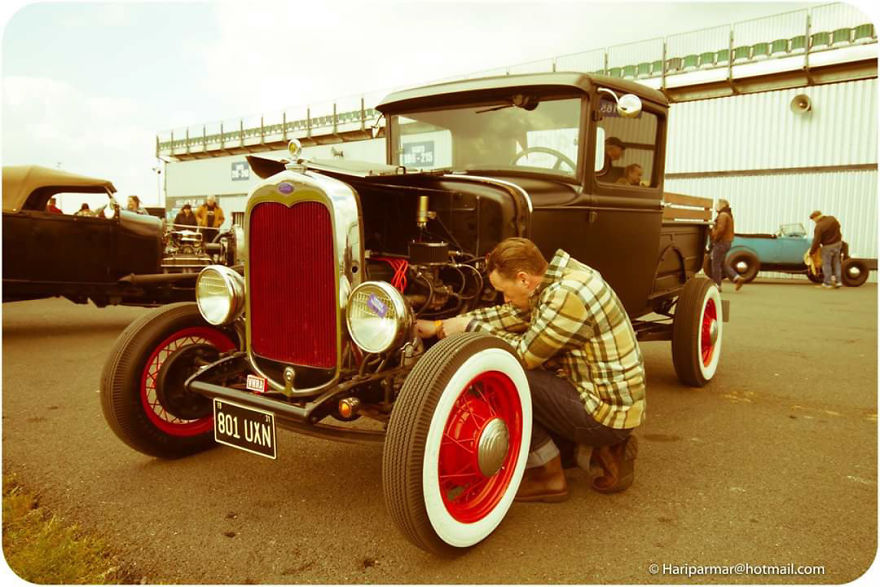I Photograph The Past In The Present, By Taking Shots Of Vintage Hot Rods (18 Pics)