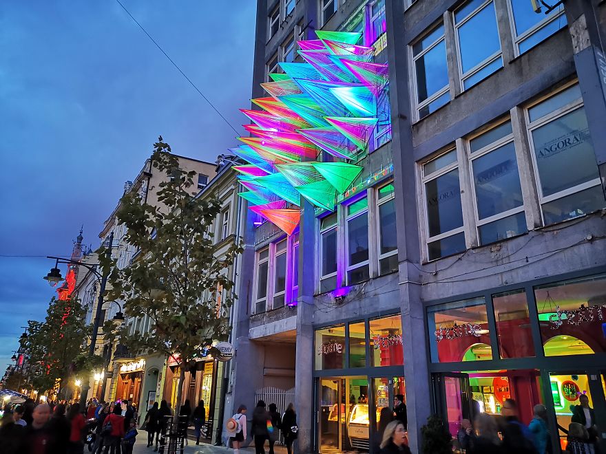 We Created A Conceptual Space Project Using Lights Called 'DecodetheCode' (40 Pics)