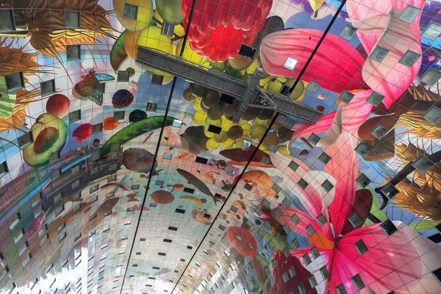 6 Years Ago, I Designed A Huge Digital Mural For Rotterdam’s Markthal And It’s Still The Craziest Project In My Career