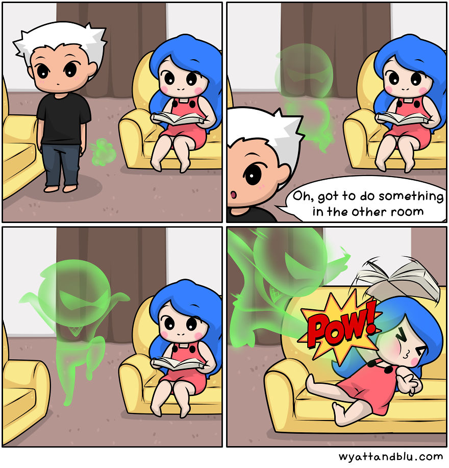 30 Wholesome & Funny Comics Of A Couple During Lockdown