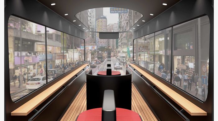 This Social-Distancing Tram Has An Interior That Limits The Spread Of Coronavirus This Social-Distancing Tram Has An Interior That Limits The Spread Of Coronavirus