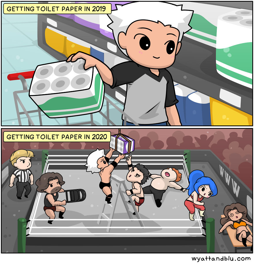 30 Wholesome & Funny Comics Of A Couple During Lockdown