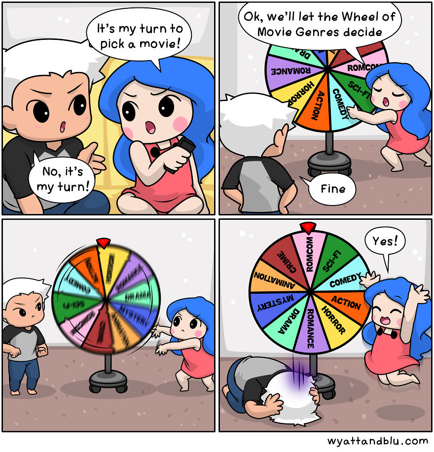 30 Wholesome & Funny Comics Of A Couple During Lockdown