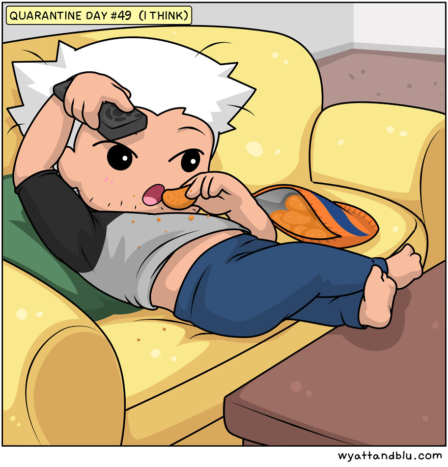 30 Wholesome & Funny Comics Of A Couple During Lockdown