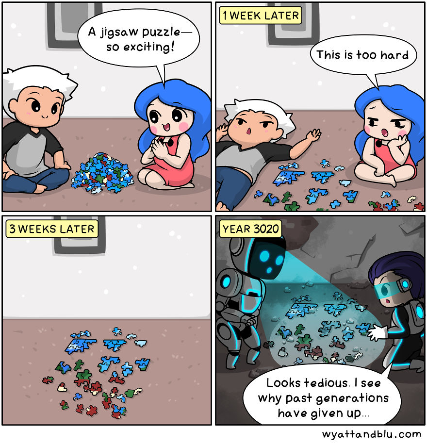 30 Wholesome & Funny Comics Of A Couple During Lockdown