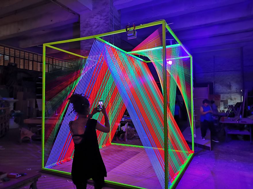 We Created A Conceptual Space Project Using Lights Called 'DecodetheCode' (40 Pics) We Created A Conceptual Space Project Using Lights Called 'DecodetheCode' (40 Pics)