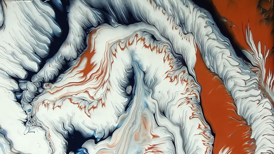 I Did This Wandering Straight Pour Using A Finger-Food Tray I Did This Wandering Straight Pour Using A Finger-Food Tray