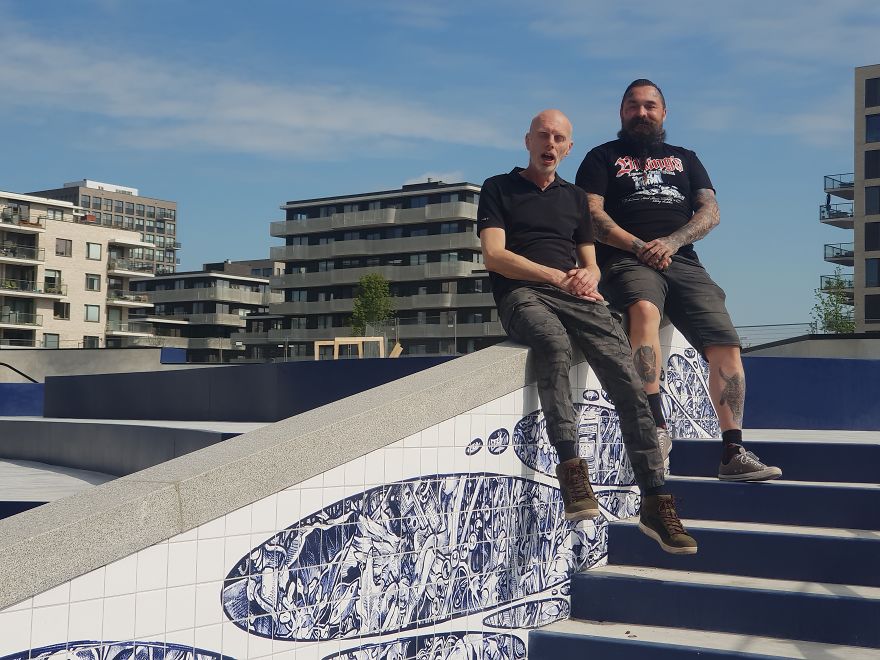 My Delft Blue Bionic Bic Pen Thrash Tiles On Biggest Skatepark In Amsterdam