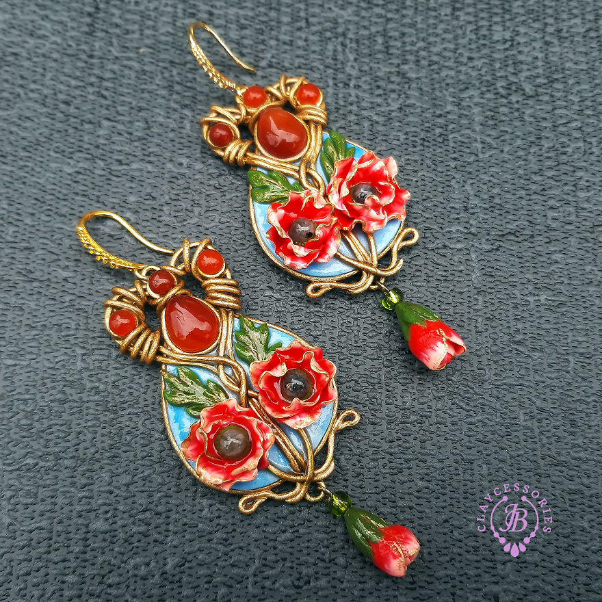 My Jewelry In Art Nouveau Style