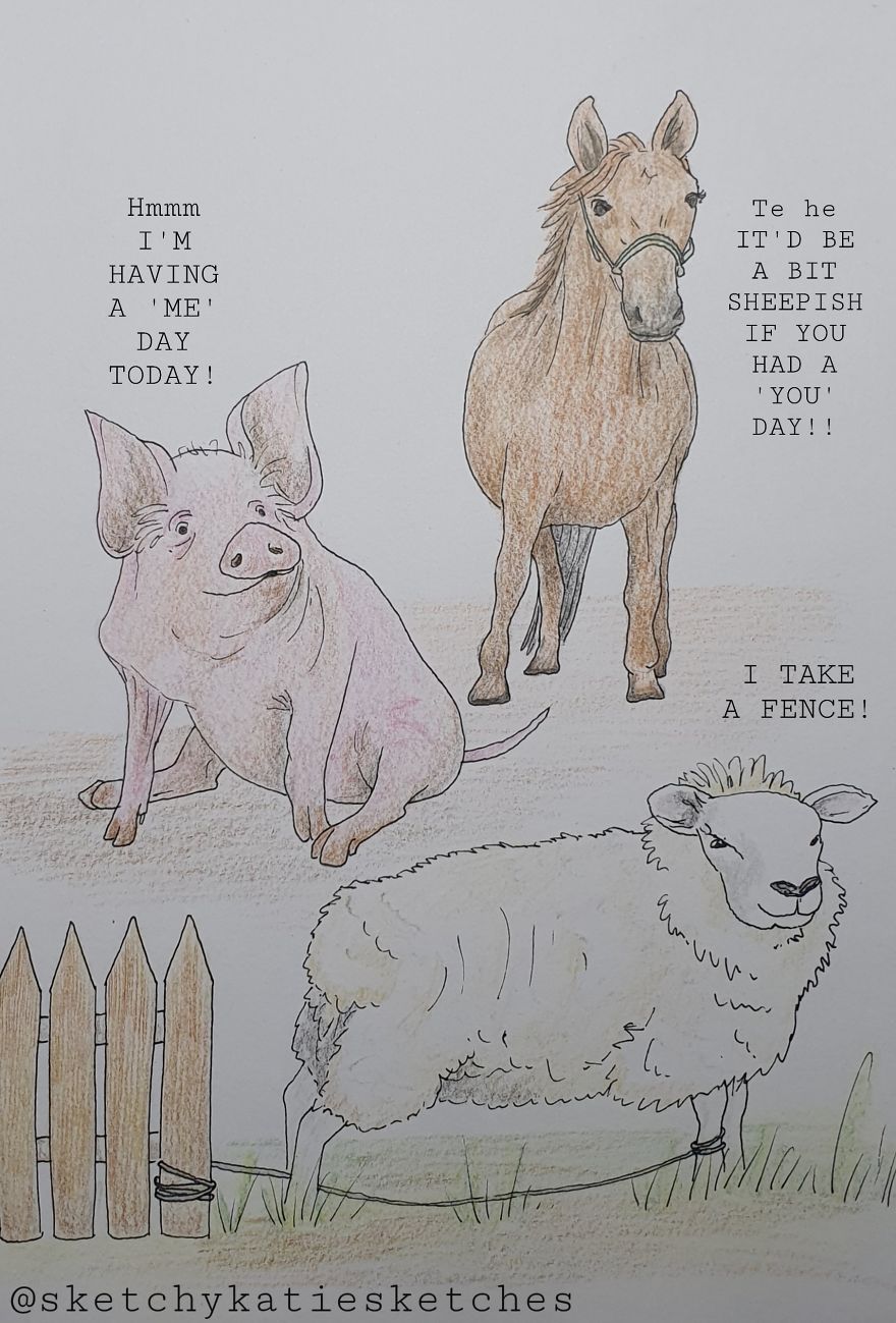 Sharing My Silly Drawings (5 Pics) Sharing My Silly Drawings (5 Pics)