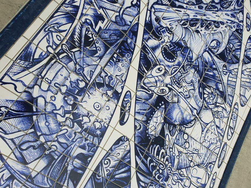 My Delft Blue Bionic Bic Pen Thrash Tiles On Biggest Skatepark In Amsterdam