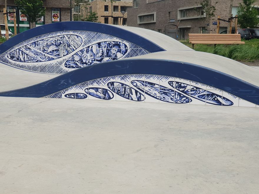 My Delft Blue Bionic Bic Pen Thrash Tiles On Biggest Skatepark In Amsterdam My Delft Blue Bionic Bic Pen Thrash Tiles On Biggest Skatepark In Amsterdam